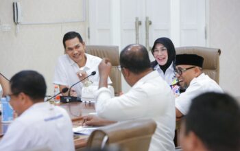 Sekda Aceh Wali Kota Bahas Integrasi Pelayanan RSUDZ