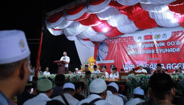 Ribuan Warga Padati Zikir Akbar dan Doa Bersama di Meureubo