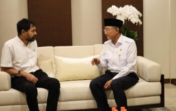 Mualem Temui Menteri PU, Bahas Pembangunan Terowongan Geurutee dan Proyek Jalan Tol
