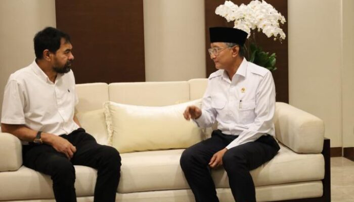 Mualem Temui Menteri PU, Bahas Pembangunan Terowongan Geurutee dan Proyek Jalan Tol