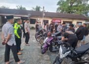 Respons Cepat Keluhan Warga, Satlantas Polres Nagan Raya Amankan 24 Sepmor Knalpot Brong