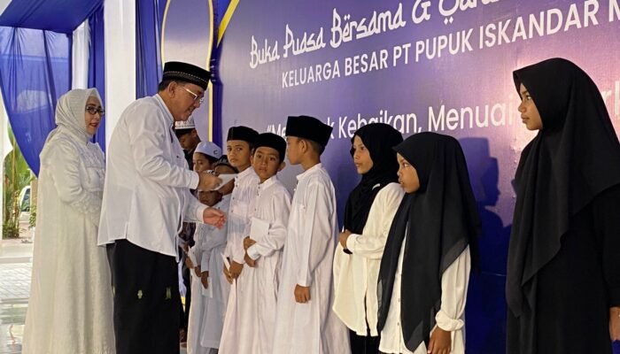 HUT ke-44, PT Pupuk Iskandar Muda Santuni 700 Anak Yatim 