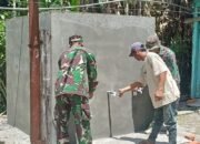 Satgas TMMD ke-127 Kodim Nagan Raya kebut Pembuatan Bak Penampung Air bersih di Lima Titik