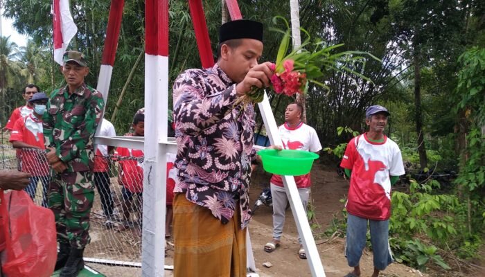 Jembatan Gantung Garuda Penghubung Dua Kabupaten di Aceh Selesai Dibangun